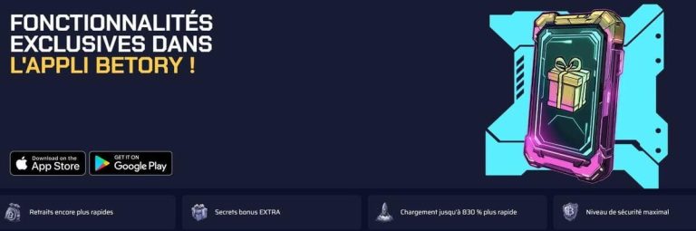 Betory Casino application