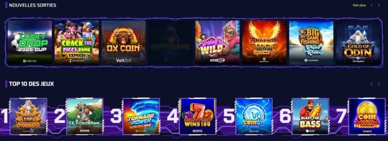 Betory Casino jeux