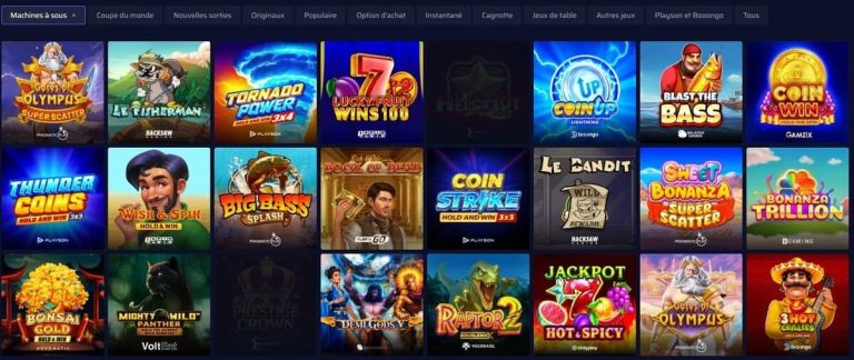 Betory Casino machines à sous