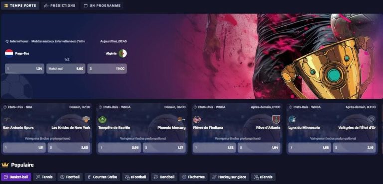 Betory Casino paris sportifs