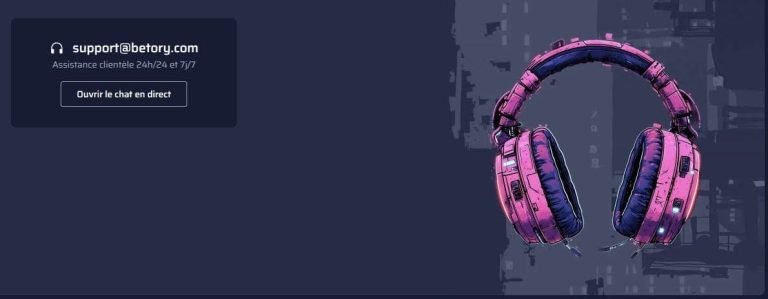 Betory Casino support client